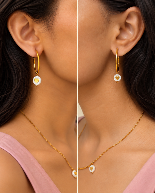 Me & Mini Me Mismatched Hoops