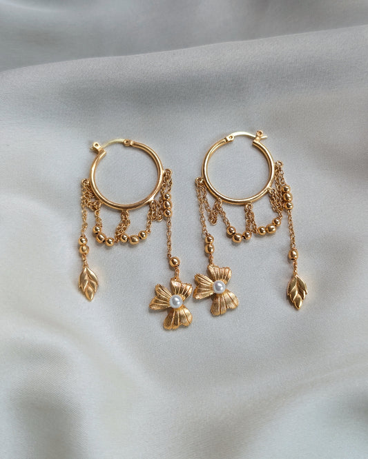Ma & Bud Danglers With Hoops
