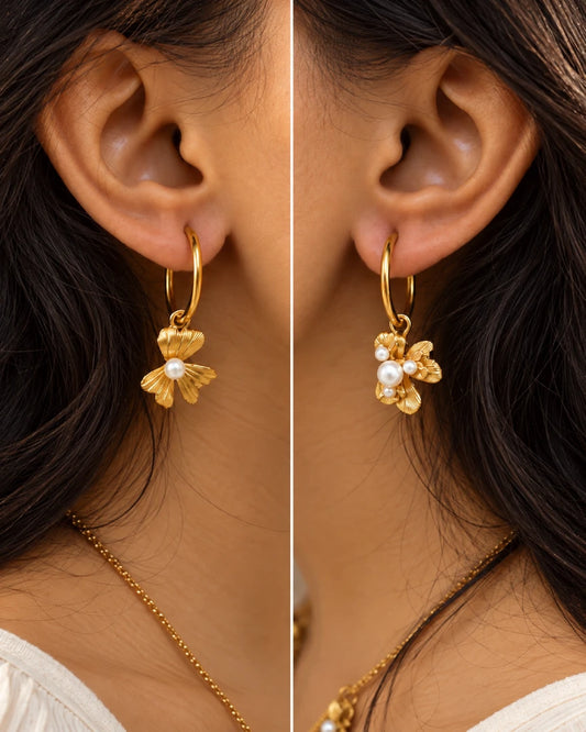 Floret Mismatched Hoops