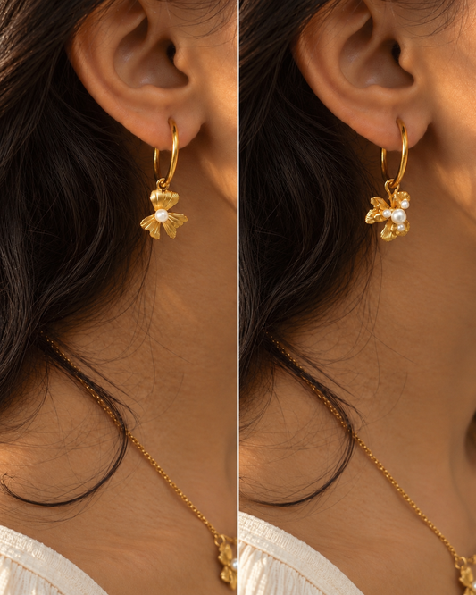Floret Mismatched Hoops