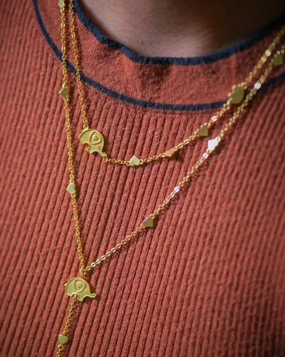 Ele & Calf Necklace