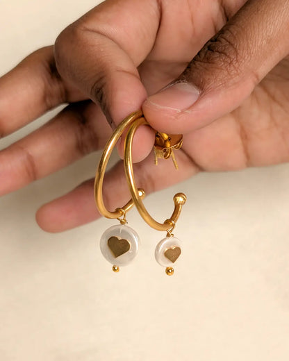 Me & Mini Me Mismatched Hoops