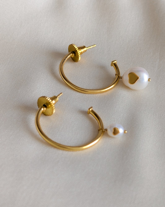 Me & Mine Mismatched Hoops