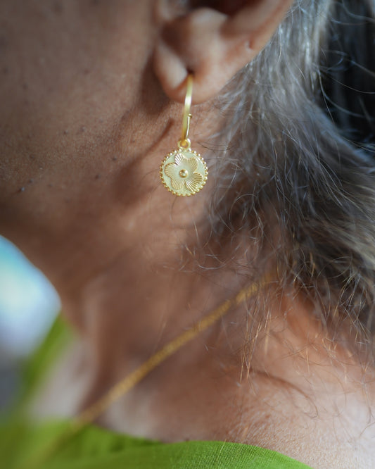Blossom Hoops