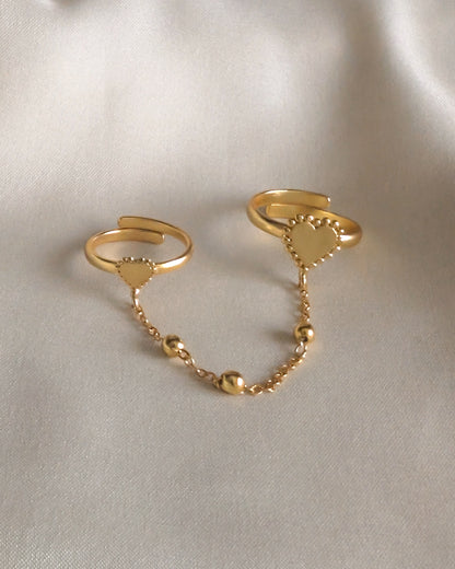 Heart & Mini Duo Ring
