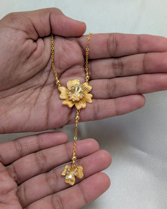 Mother's Garden Y Necklace