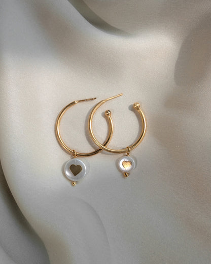 Me & Mini Me Mismatched Hoops