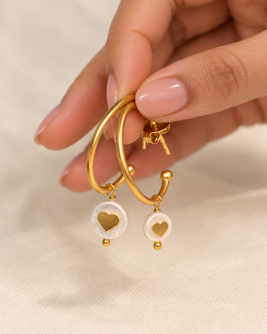 Me & Mini Me Mismatched Hoops
