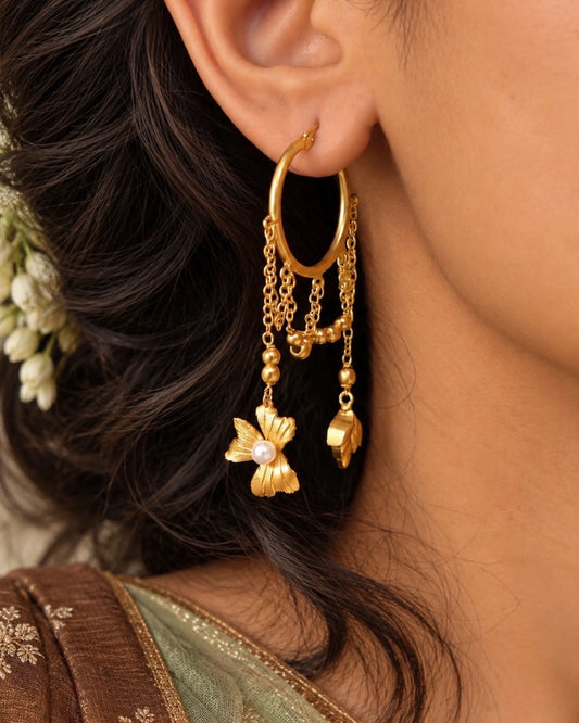 Ma & Bud Danglers With Hoops