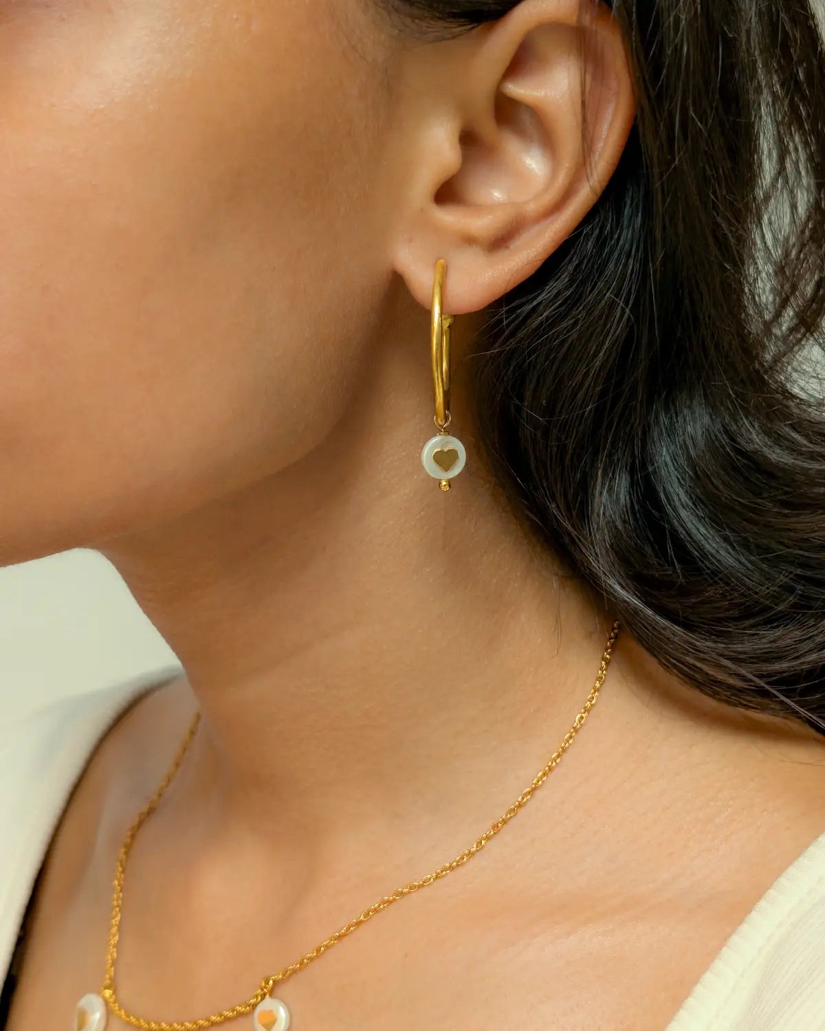 Me & Mini Me Mismatched Hoops
