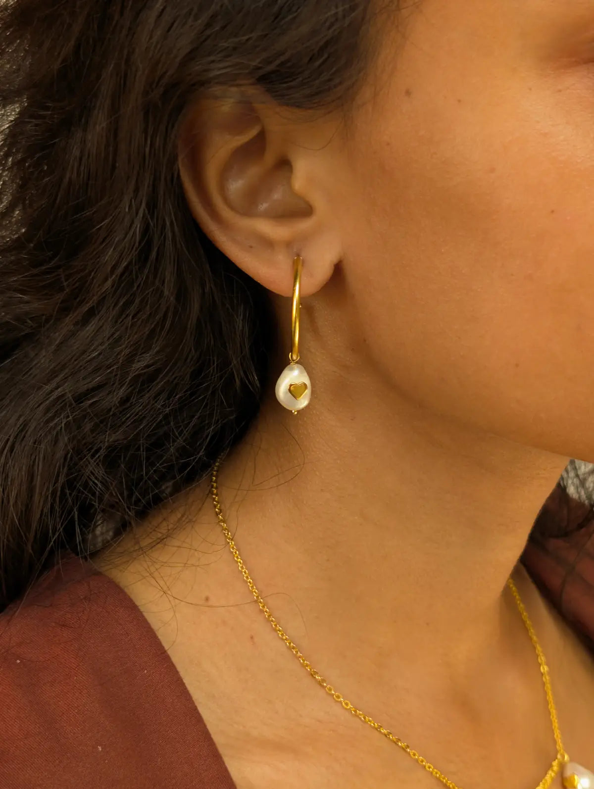 Me & Mine Mismatched Hoops