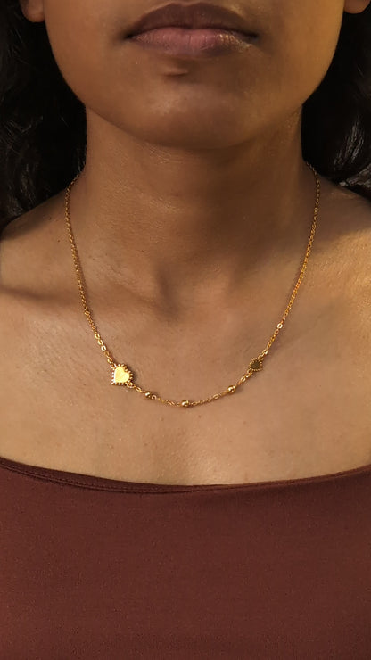 Heart & Mini Necklace