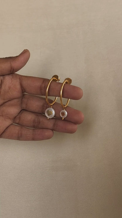 Me & Mini Me Mismatched Hoops