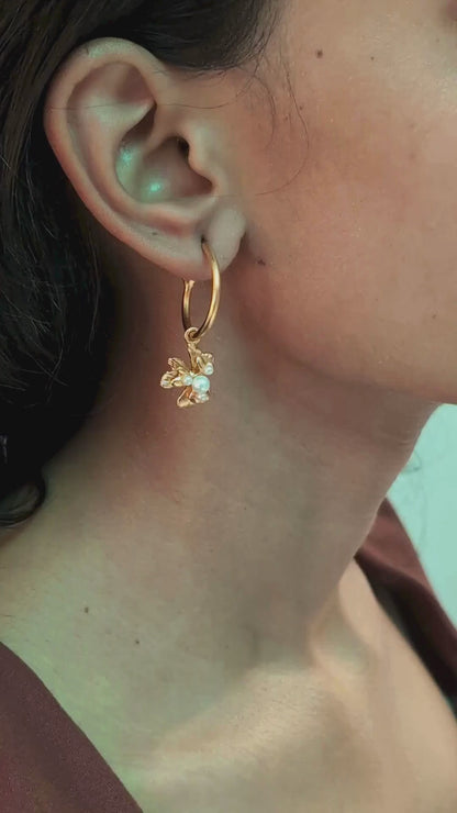 Floret Mismatched Hoops