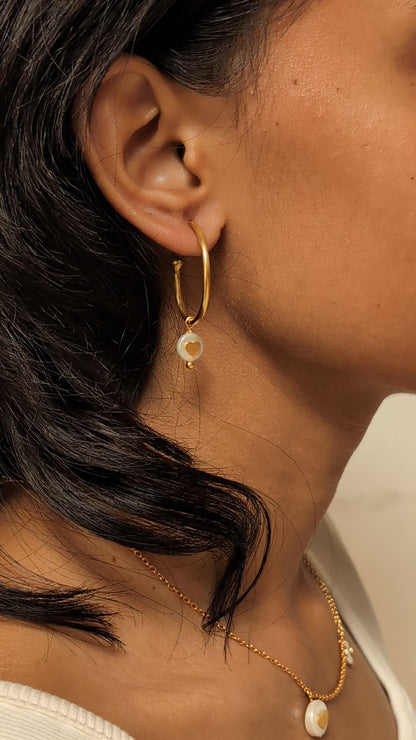 Me & Mini Me Mismatched Hoops