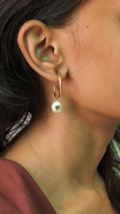 Me & Mine Mismatched Hoops
