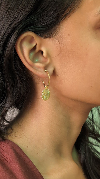 Blossom Hoops