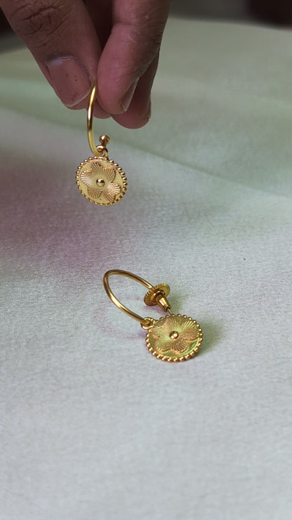 Blossom Hoops