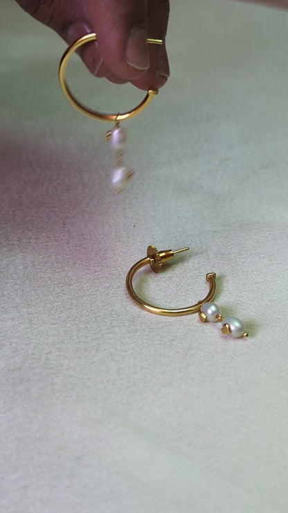 Ivory Duo Hoops