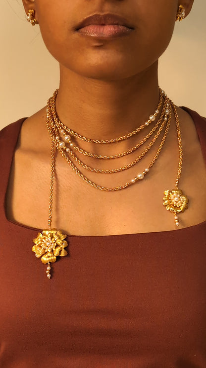 Magnolia Chain Necklace