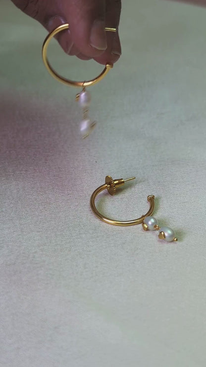 Ivory Duo Hoops