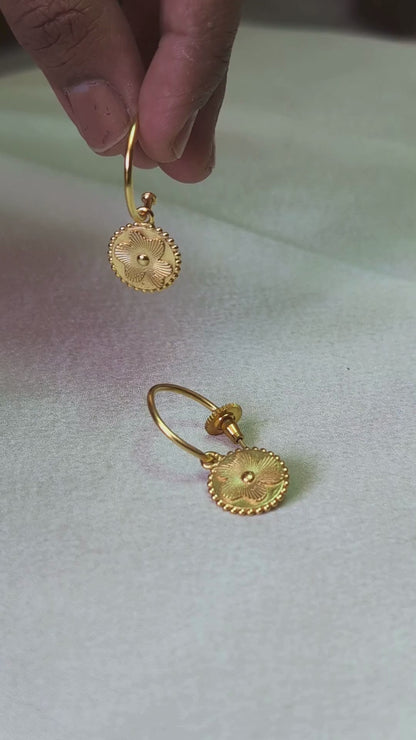Blossom Hoops